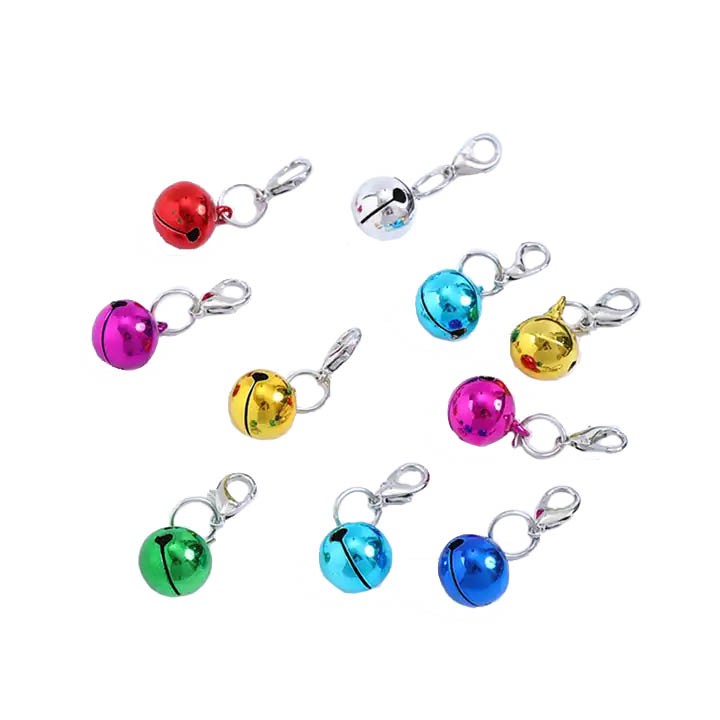 Дзвіночок для нашийника з карабіном, 3.5х1.5 см